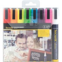 Krijtstift Securit SMA-510 schuin ass 2-6mm blister à 8st
