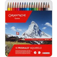 Kleurpotloden Caran d'Ache Prismalo 18 stuks assorti