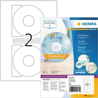 Etiket HERMA 4471 CD 116mm wit opaqua 200 stuks