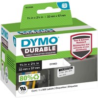 Etiket Dymo LabelWriter industrieel 32x57mm 1 rol á 800 stuks wit