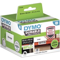 Etiket Dymo LabelWriter industrieel 59x102mm 1 rol á 300 stuks wit