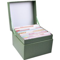 Wenskaartbox Paperclip inclusief 75 wenskaarten
