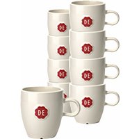 Kopje Douwe Egberts espresso 70ml wit 12 stuks