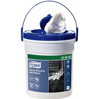 Handreinigingsdoek Tork W14 Premium emmer 1-laags 58 vel wit 190592