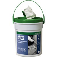 Reinigingsdoek Tork W15 Premium emmer 1-laags 58 vel wit 190594