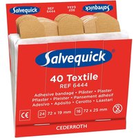 Pleisters Salvequick navulling textiel 6x 40 stuks