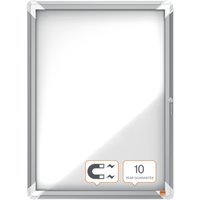 Vitrinekast Nobo draaideur voor binnen 4x A4 magnetisch