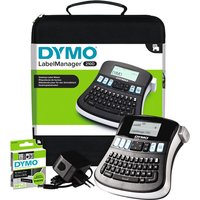 Labelprinter Dymo LabelManager 210D+ draagbaar qwerty 12mm zwart in koffer
