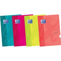 Schrift Oxford School Touch A5 lijn 72 pagina's 80gr assorti