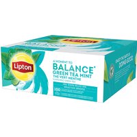 Thee Lipton Balance green tea mint 100x1.5gr