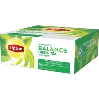 Thee Lipton Balance green tea 100x1.5gr