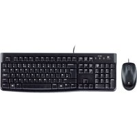 Toetsenbord Logitech K120 Qwerty +muis zwart