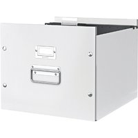 Hangmappenbox Leitz click & store WOW gerecycled karton 357x285x367mm wit
