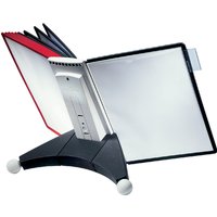 Bureaustandaard Durable 5632 Sherpa met 10-tassen rood/zwart