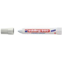 Viltstift edding 950 pastamarker industry rond 10mm wit