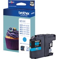 Inktcartridge Brother LC-123C blauw