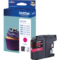 Inktcartridge Brother LC-123M rood