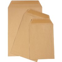 Envelop Quantore loonzak 95x145 70gr bruin 1000 stuks