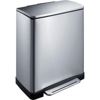 Pedaalemmer EKO E-Cube 18+28 liter rvs