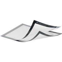 Duraframe Durable 498523 magnetisch Plus A4 zilvergrijs 2 stuks