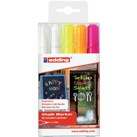 Krijtstift edding 4095 rond 2-3mm assorti blister à 5 stuks