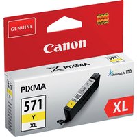 Inktcartridge Canon CLI-571XL geel