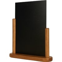 Krijtbord Securit 323x270x71mm teak hout