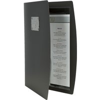 Menukaart Securit Rio A4 1 x 2 tassen zwart