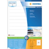Etiket HERMA 4606 38.1x21.2mm premium wit 13000 stuks