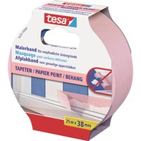 Afplaktape tesa® Professional sensitive 25mx38mm roze