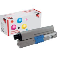 Toner Quantore alternatief tbv Oki 44973536 zwart