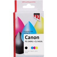 Inktcartridge Quantore alternatief tbv Canon PG-540XL CL-541XL zwart kleur HC