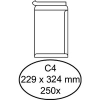 Envelop Quantore akte C4 229x324mm zelfklevend wit 250 stuks
