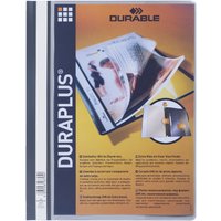 Snelhechtmap Durable Duraplus A4 grijs