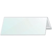 Tafelnaambord Durable 8053 105x297mm transparant
