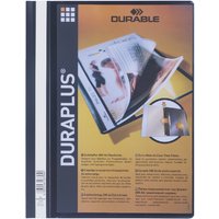 Snelhechtmap Durable Duraplus A4 zwart