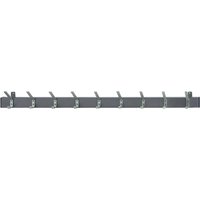 Kapstok wand VepaBins met 9 dubbele haken
