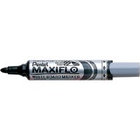 Whiteboardmarker Pentel MWL5M Maxiflo rond 3mm zwart
