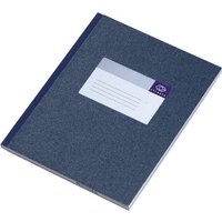 Notitieboek Atlanta 210x165mm 144blz lijn blauw