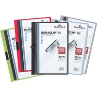 Klemmap Durable Duraclip A4 3mm 30 vellen assorti
