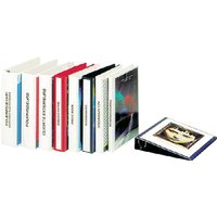 Presentatieringband Esselte Essentials A4 panorama 23-rings O-mechaniek 20mm zwart