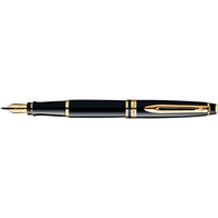 Vulpen Waterman Expert black lacquer GT medium