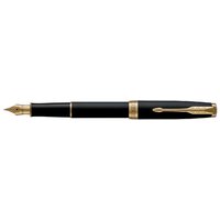 Vulpen Parker Sonnet matte black lacquer GT medium