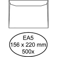 Envelop Quantore bank EA5 156x220mm wit 500 stuks