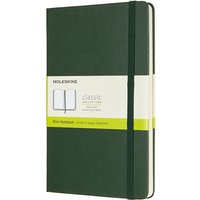 Notitieboek Moleskine large 130x210mm blanco hard cover myrtle green