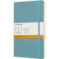 Notitieboek Moleskine large 130x210mm lijn soft cover reef blue