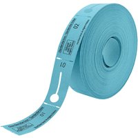 Garderobebonnen Combicraft nummering 2x 1 t/m 500 blauw