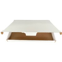 Brievenbusbox IEZZY A4 360x255x26mm karton wit