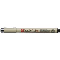 Fineliner Sakura Pigma Graphic 2 2.0mm zwart