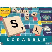 Spel Scrabble Mattel met houtblokjes